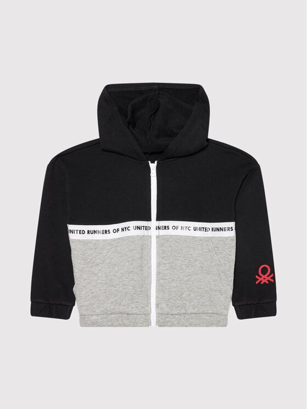 United Colors Of Benetton United Colors Of Benetton Суитшърт 3J68C5927 Черен Regular Fit