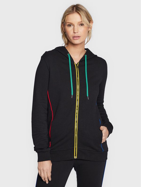 United Colors Of Benetton United Colors Of Benetton Суитшърт 3J68E5232 Черен Regular Fit