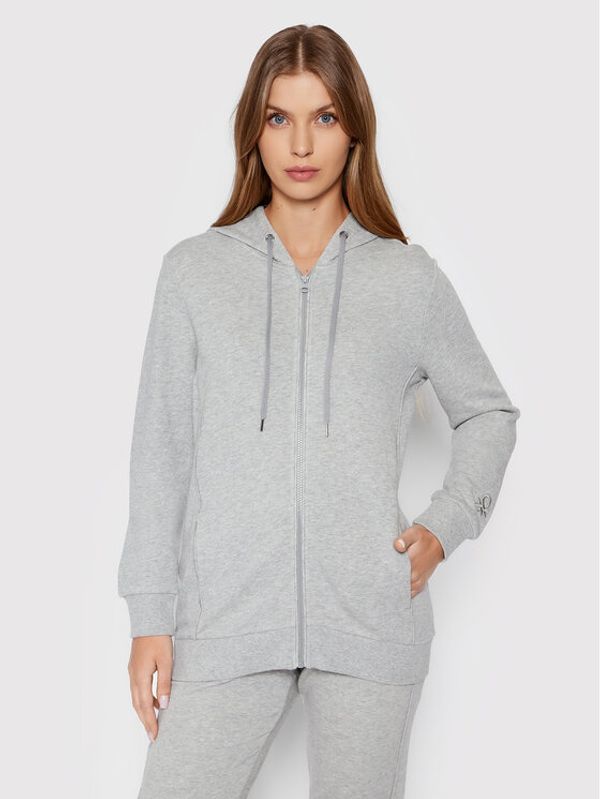 United Colors Of Benetton United Colors Of Benetton Суитшърт 3J68E5232 Сив Regular Fit