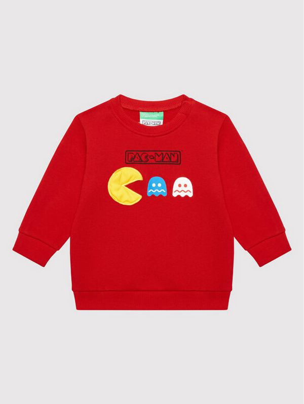 United Colors Of Benetton United Colors Of Benetton Суитшърт 3J68G102E Червен Regular Fit