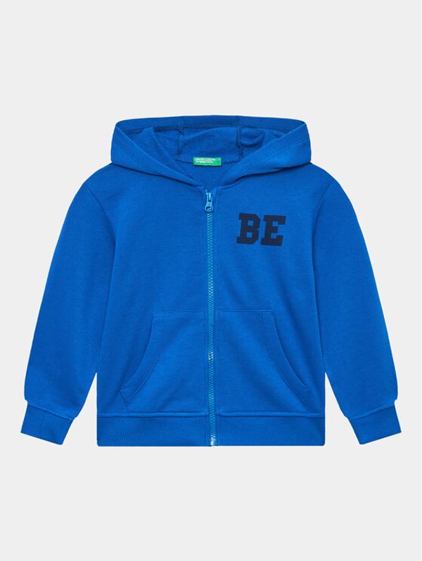 United Colors Of Benetton United Colors Of Benetton Суитшърт 3J68G5023 Син Regular Fit