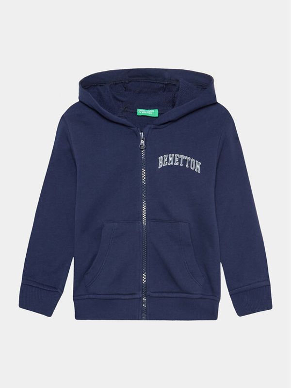 United Colors Of Benetton United Colors Of Benetton Суитшърт 3J68G5023 Тъмносин Regular Fit