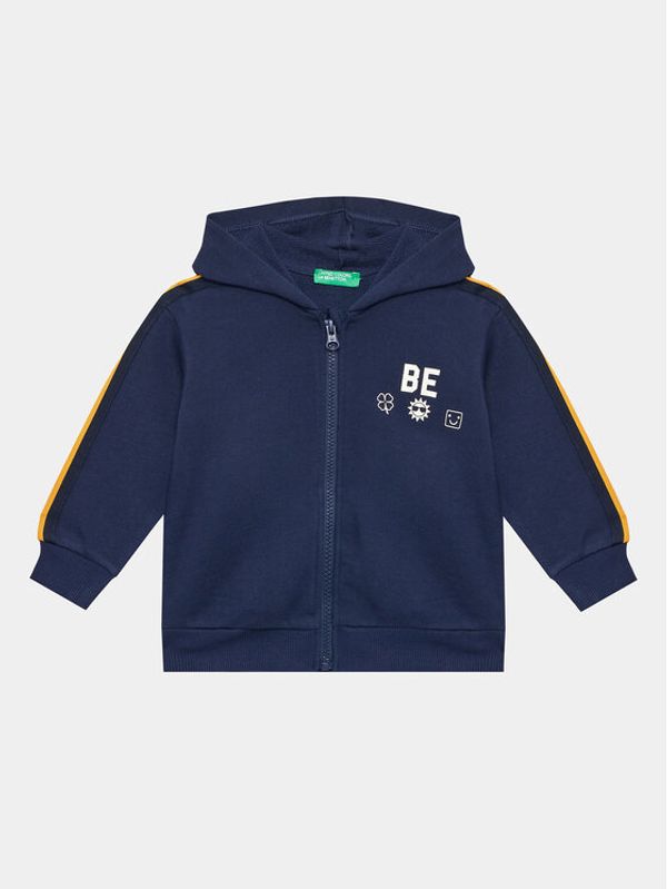 United Colors Of Benetton United Colors Of Benetton Суитшърт 3J68G502A Тъмносин Regular Fit