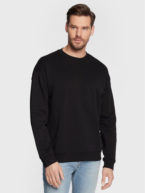 United Colors Of Benetton United Colors Of Benetton Суитшърт 3J68U1009 Черен Regular Fit