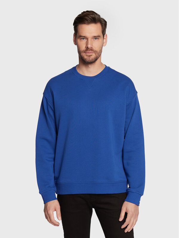 United Colors Of Benetton United Colors Of Benetton Суитшърт 3J68U1009 Син Regular Fit