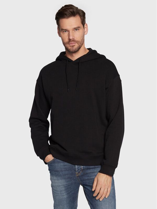 United Colors Of Benetton United Colors Of Benetton Суитшърт 3J68U2001 Черен Regular Fit