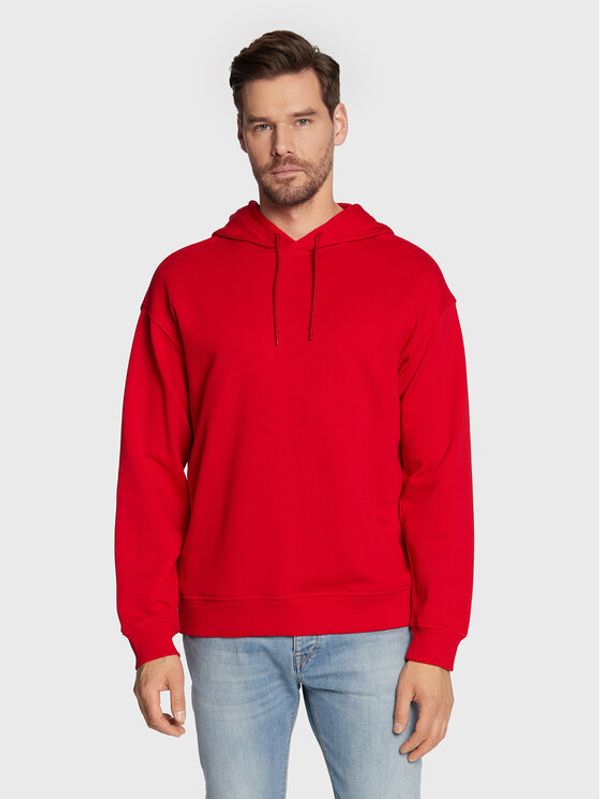 United Colors Of Benetton United Colors Of Benetton Суитшърт 3J68U2001 Червен Regular Fit