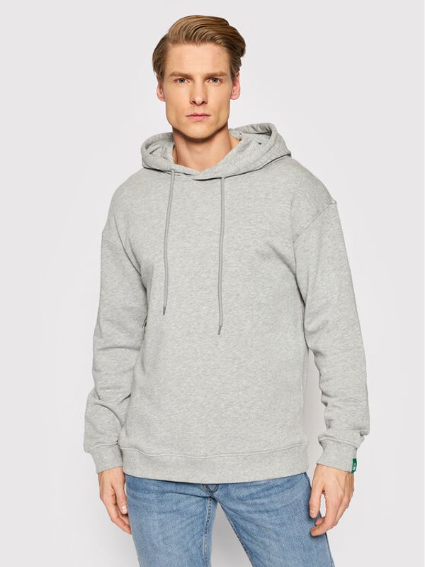 United Colors Of Benetton United Colors Of Benetton Суитшърт 3J68U2001 Сив Regular Fit