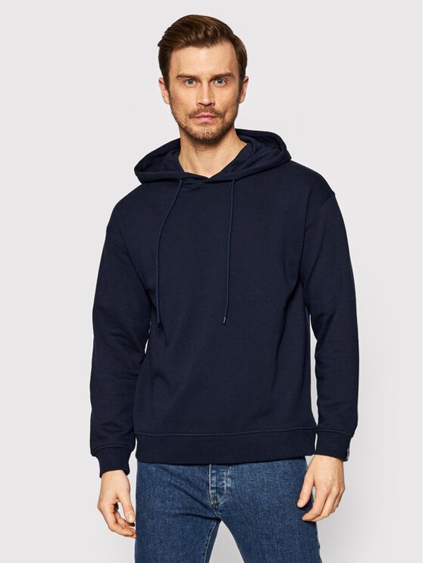 United Colors Of Benetton United Colors Of Benetton Суитшърт 3J68U2001 Тъмносин Regular Fit