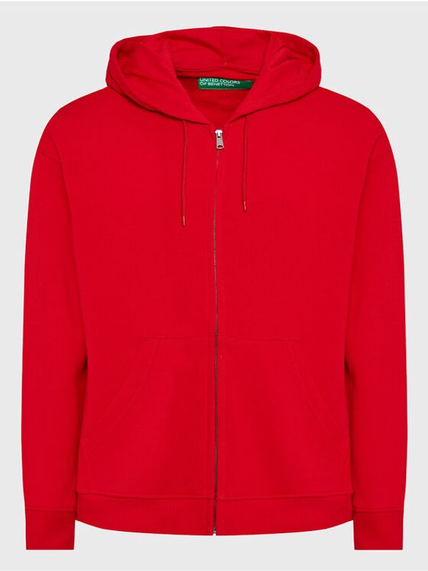 United Colors Of Benetton United Colors Of Benetton Суитшърт 3J68U5001 Червен Regular Fit