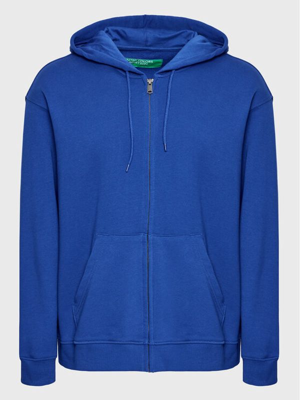 United Colors Of Benetton United Colors Of Benetton Суитшърт 3J68U5001 Син Regular Fit