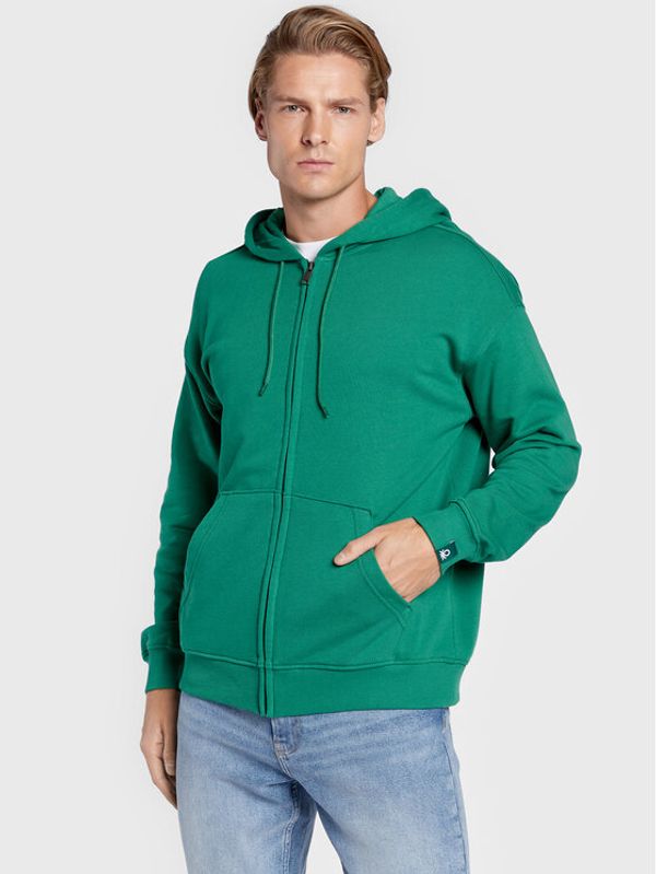 United Colors Of Benetton United Colors Of Benetton Суитшърт 3J68U5001 Зелен Regular Fit