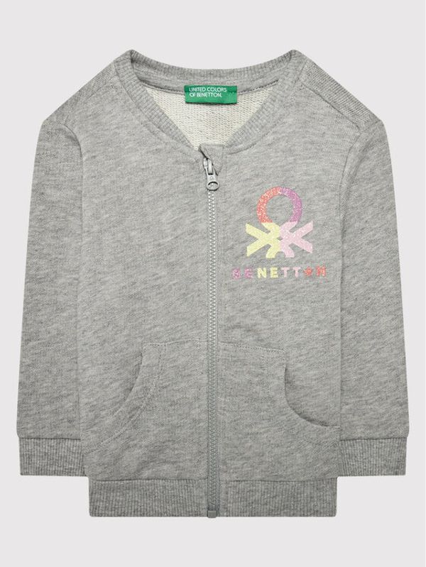 United Colors Of Benetton United Colors Of Benetton Суитшърт 3J70C5978 Сив Regular Fit