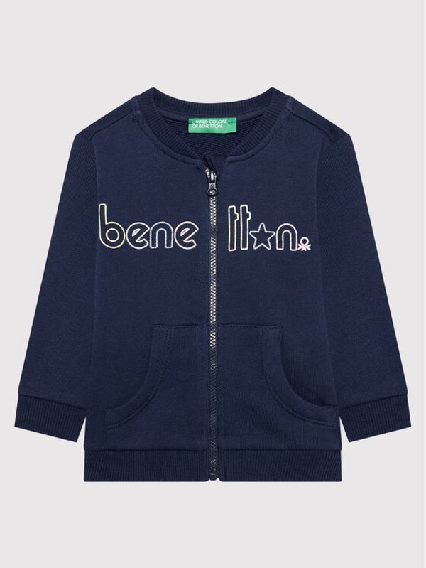 United Colors Of Benetton United Colors Of Benetton Суитшърт 3J70C5978 Тъмносин Regular Fit