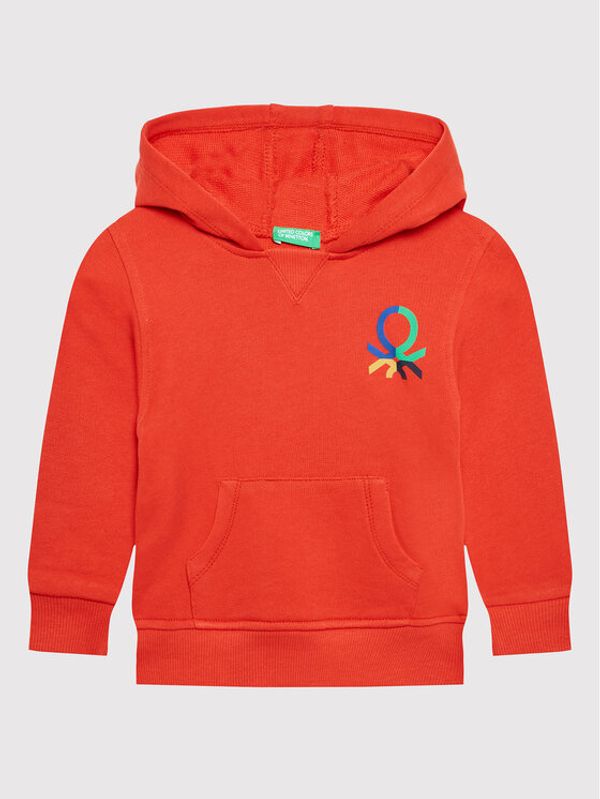 United Colors Of Benetton United Colors Of Benetton Суитшърт 3J70G500R Червен Regular Fit