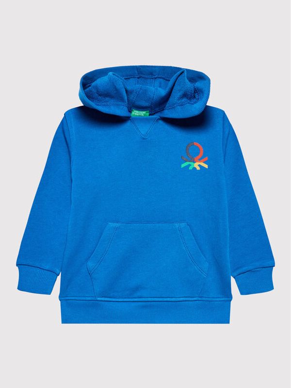 United Colors Of Benetton United Colors Of Benetton Суитшърт 3J70G500R Син Regular Fit