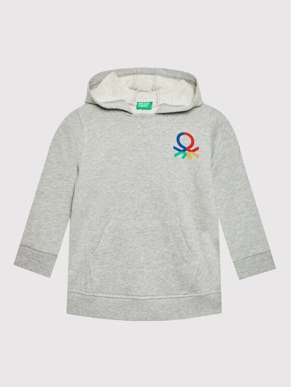 United Colors Of Benetton United Colors Of Benetton Суитшърт 3J70G500R Сив Regular Fit