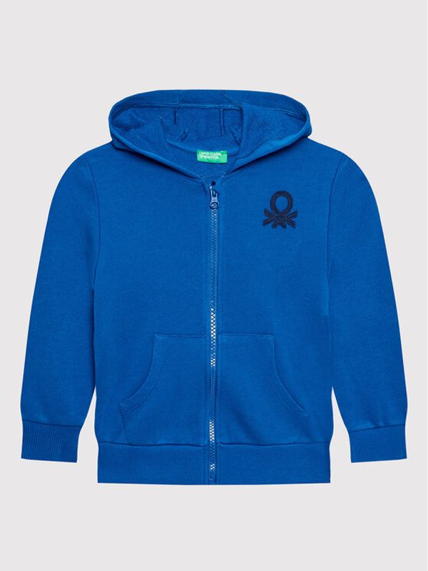 United Colors Of Benetton United Colors Of Benetton Суитшърт 3J70G5018 Син Regular Fit