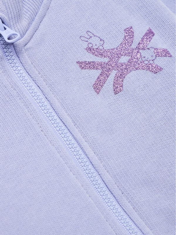 United Colors Of Benetton United Colors Of Benetton Суитшърт 3J70G5020 Син Regular Fit