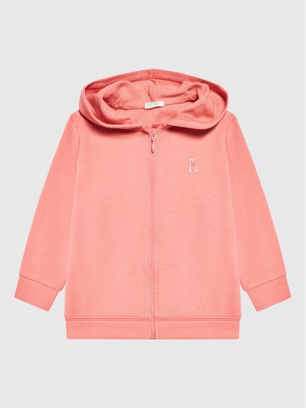 United Colors Of Benetton United Colors Of Benetton Суитшърт 3J70MM24Y Розов Regular Fit