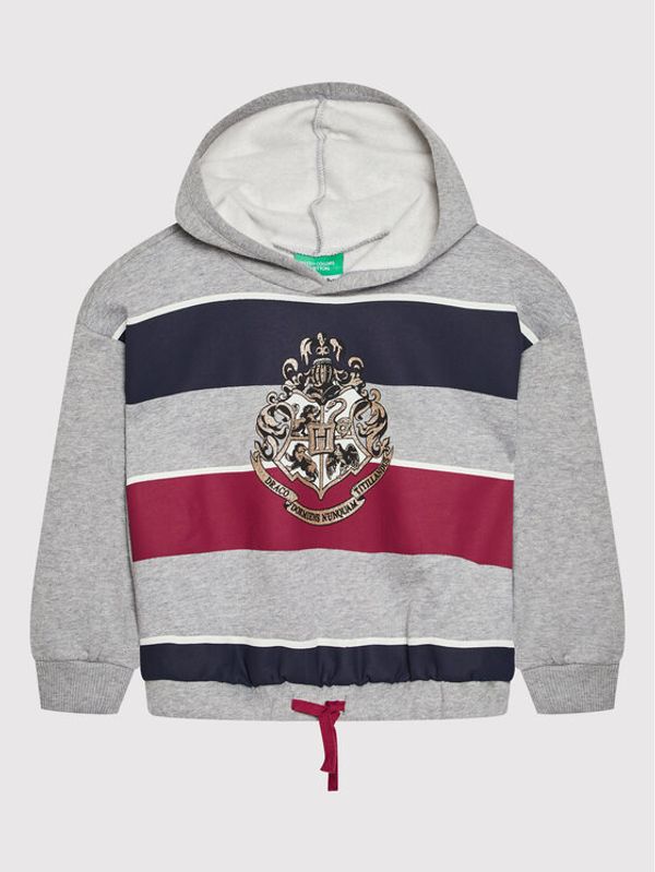 United Colors Of Benetton United Colors Of Benetton Суитшърт 3J73C100K Сив Regular Fit