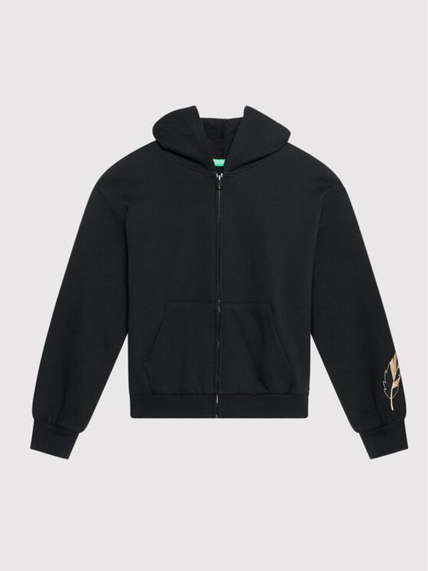 United Colors Of Benetton United Colors Of Benetton Суитшърт 3J73C5005 Черен Regular Fit