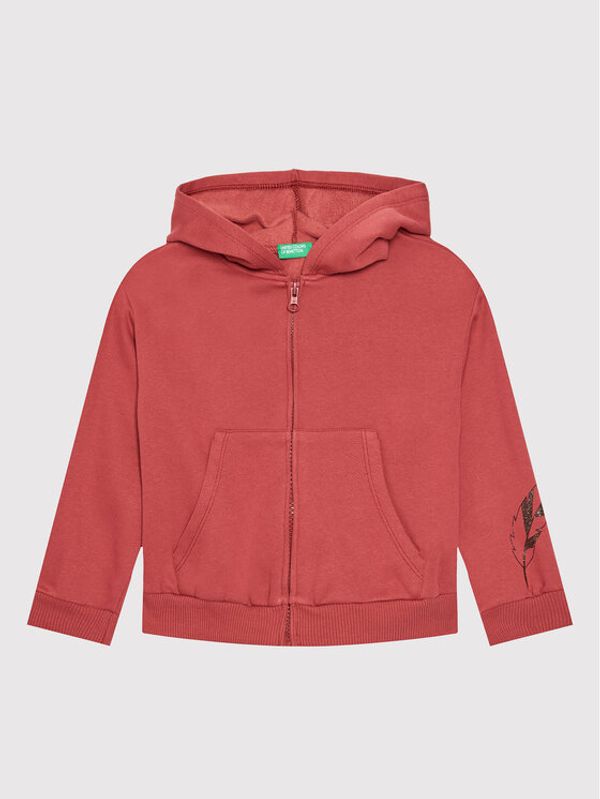 United Colors Of Benetton United Colors Of Benetton Суитшърт 3J73C5005 Червен Regular Fit