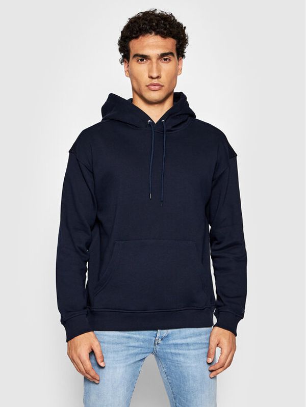 United Colors Of Benetton United Colors Of Benetton Суитшърт 3J73U2002 Тъмносин Regular Fit