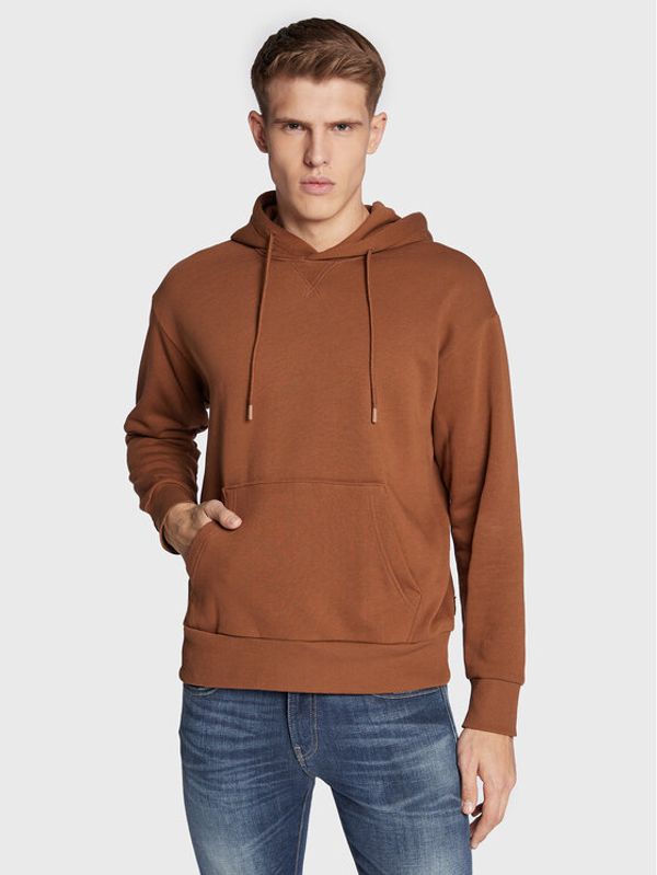 United Colors Of Benetton United Colors Of Benetton Суитшърт 3J73U200F Кафяв Regular Fit