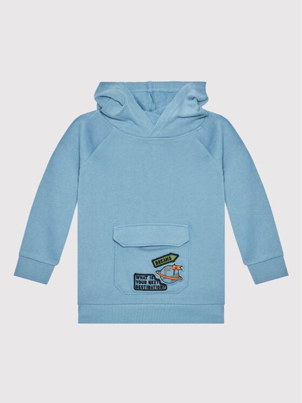 United Colors Of Benetton United Colors Of Benetton Суитшърт 3J74C2298 Син Regular Fit