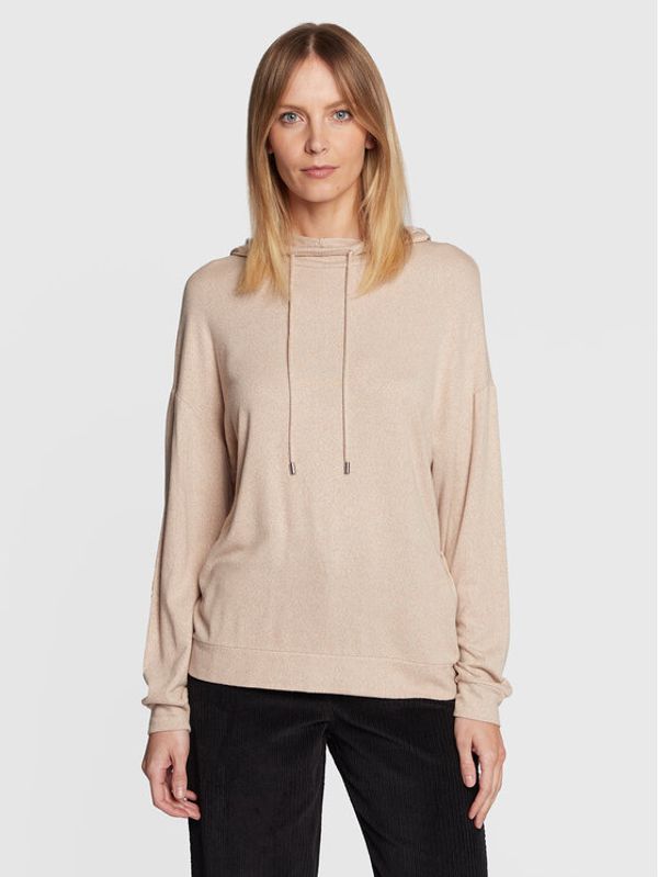 United Colors Of Benetton United Colors Of Benetton Суитшърт 3JLVD2009 Бежов Relaxed Fit