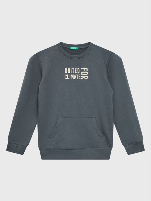 United Colors Of Benetton United Colors Of Benetton Суитшърт 3JLXC107O Сив Regular Fit