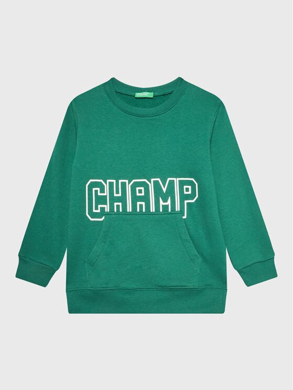 United Colors Of Benetton United Colors Of Benetton Суитшърт 3JLXC107O Зелен Regular Fit