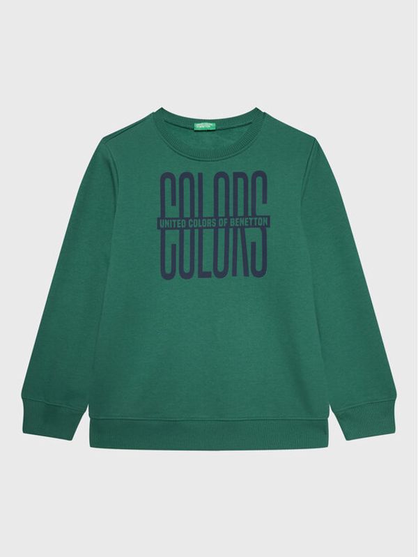 United Colors Of Benetton United Colors Of Benetton Суитшърт 3JLXC107Q Зелен Regular Fit