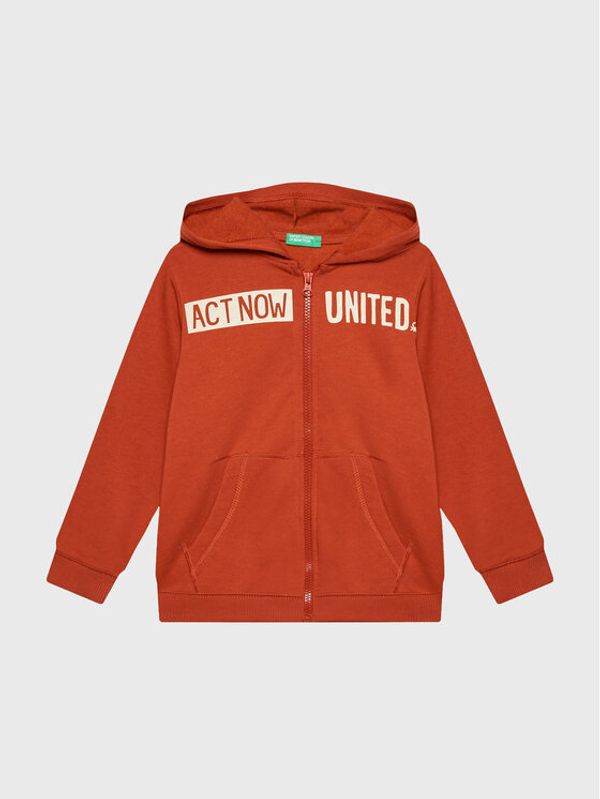 United Colors Of Benetton United Colors Of Benetton Суитшърт 3JLXC501E Червен Regular Fit