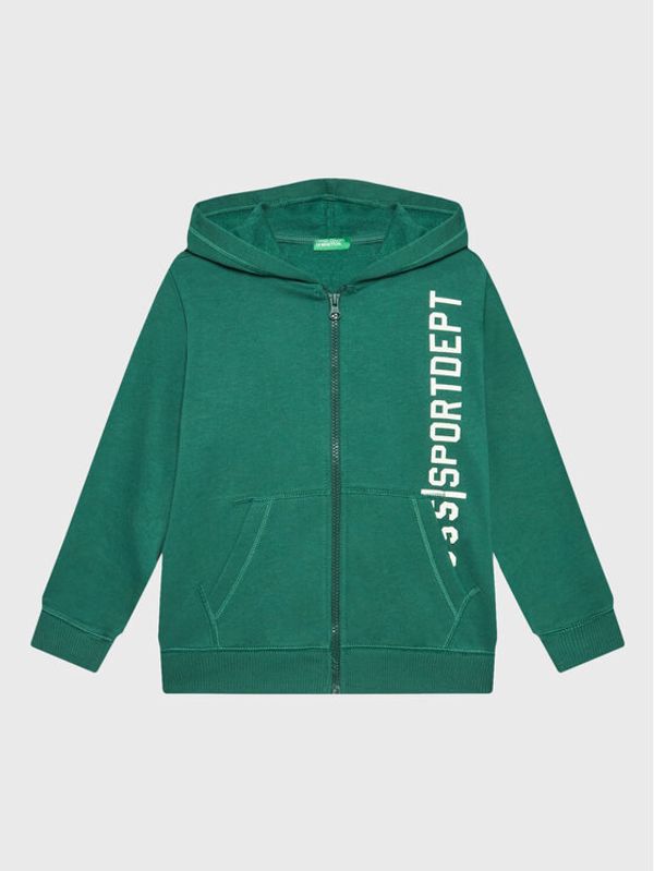 United Colors Of Benetton United Colors Of Benetton Суитшърт 3JLXC501E Зелен Regular Fit