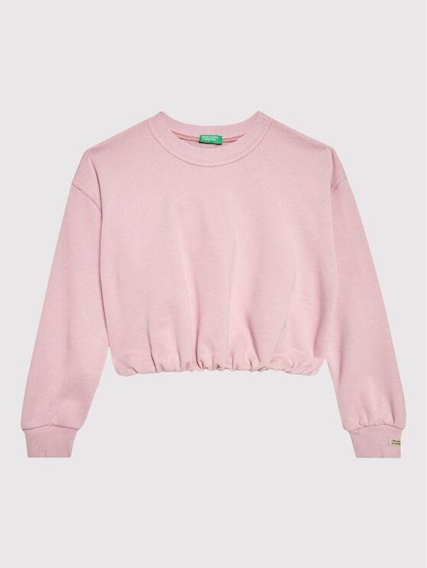 United Colors Of Benetton United Colors Of Benetton Суитшърт 3QLAC101S Виолетов Regular Fit