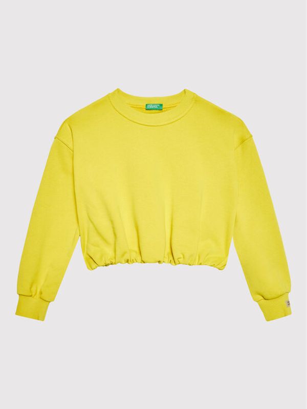 United Colors Of Benetton United Colors Of Benetton Суитшърт 3QLAC101S Зелен Regular Fit