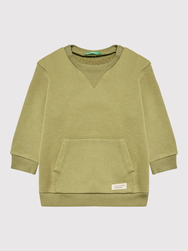 United Colors Of Benetton United Colors Of Benetton Суитшърт 3QLAG102M Зелен Regular Fit