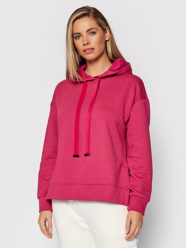 United Colors Of Benetton United Colors Of Benetton Суитшърт 3QMHE2283 Розов Boxy Fit
