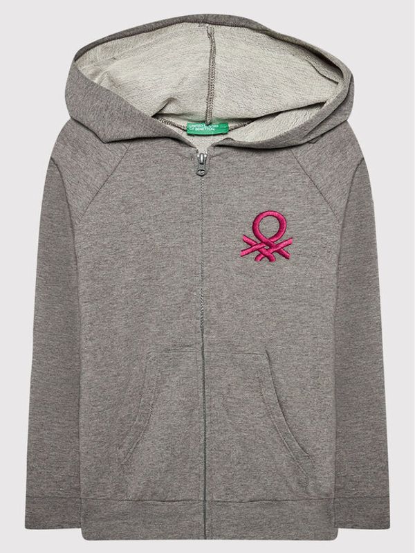 United Colors Of Benetton United Colors Of Benetton Суитшърт 3T32C5825 Сив Regular Fit