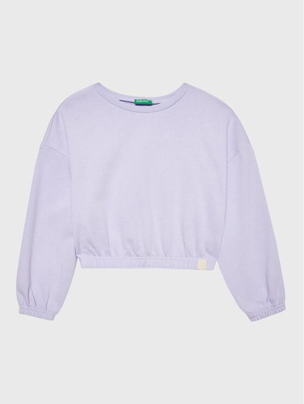 United Colors Of Benetton United Colors Of Benetton Суитшърт 3UHRC10AT Виолетов Regular Fit