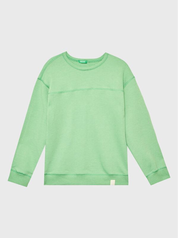 United Colors Of Benetton United Colors Of Benetton Суитшърт 3UHRC10BB Зелен Regular Fit