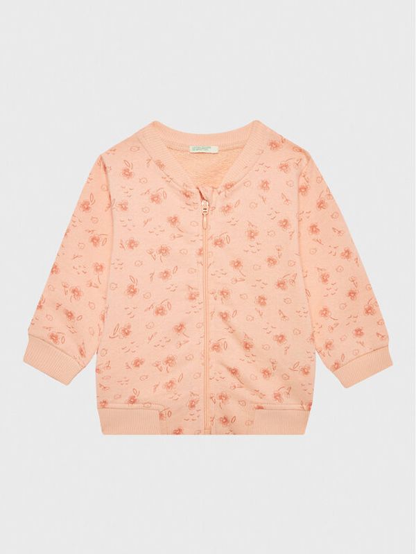 United Colors Of Benetton United Colors Of Benetton Суитшърт 3XPKA500A Розов Regular Fit