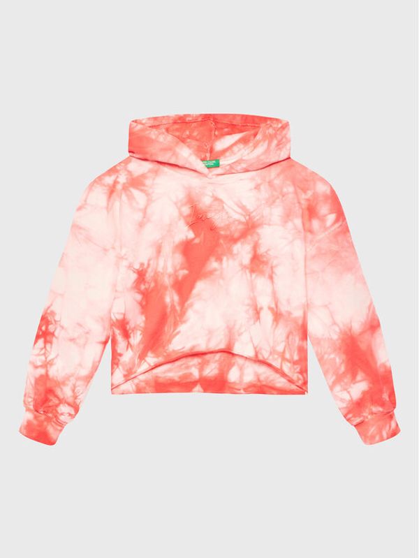 United Colors Of Benetton United Colors Of Benetton Суитшърт 3XU5C202G Коралов Regular Fit