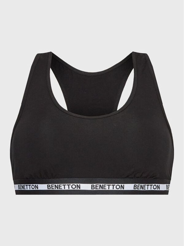 United Colors Of Benetton United Colors Of Benetton Сутиен-топ 3OP81R00G Черен