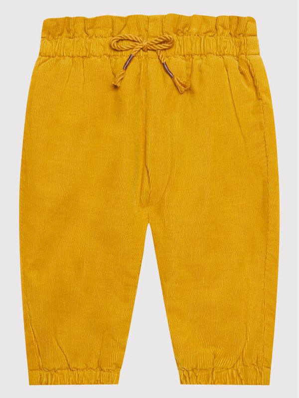 United Colors Of Benetton United Colors Of Benetton Текстилни панталони 4AD3557YE Жълт Relaxed Fit