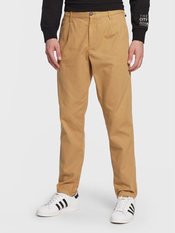 United Colors Of Benetton United Colors Of Benetton Текстилни панталони 4FRJUF018 Кафяв Slim Fit