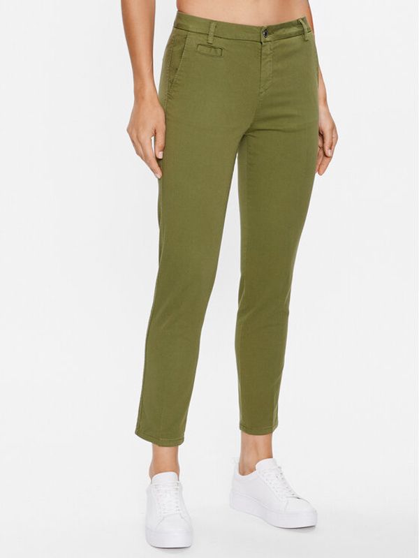 United Colors Of Benetton United Colors Of Benetton Текстилни панталони 4GD7558S3 Зелен Slim Fit