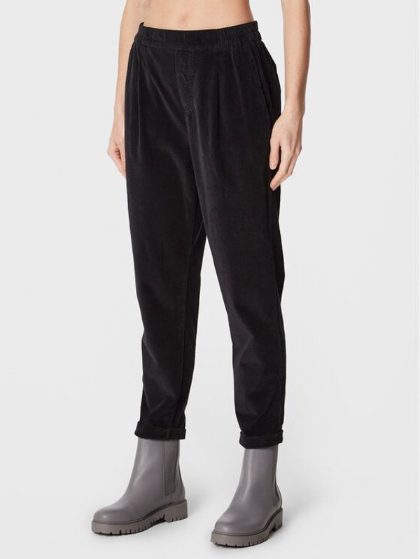 United Colors Of Benetton United Colors Of Benetton Текстилни панталони 4HA2556K4 Черен Loose Fit